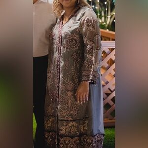 Xenia Formals: Purple and Gray (2 Piece Suit)